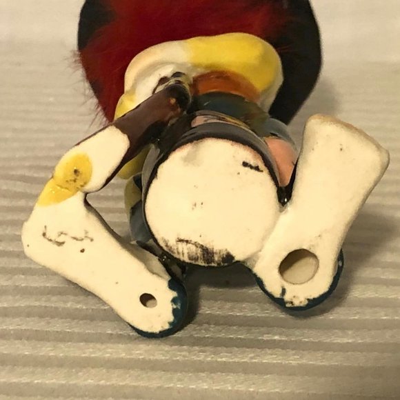 Vintage 5.25" Tall Ceramic Policeman & Tall Ceramic Hillbilly - Picture 10 of 10